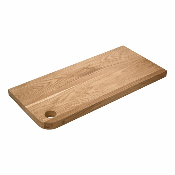 Deska dębowa z otworem 50x32,5x2,5 cm | VERLO, Simple