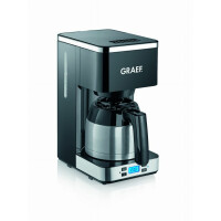 Ekspres przelewowy z timerem, czarny | GRAEF, FK 512
