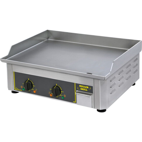 Płyta grillowa gładka ze stali nierdzewnej, elektryczna, 3.5 kW | ROLLER GRILL, 777172