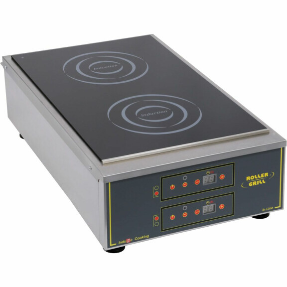 Płyta indukcyjna, 2 polowa, 2x3kW | ROLLER GRILL, 777700