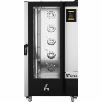 Piec konwekcyjno-parowy, piekarniczy z systemem mycia, dotykowy, 16x600x400, 26.25 kW | FM INDUSTRIAL, ST-Bakery-Big