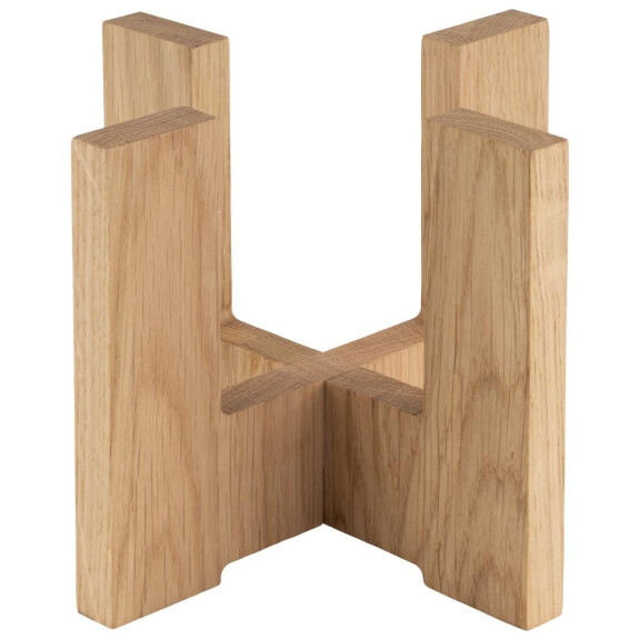 Podstawa do karafek 150x150x120 mm, drewniana | APS, Valo