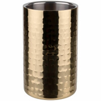 Cooler do butelek 120 mm, złoty | APS, Gold