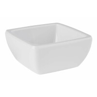 Miska kwadratowa 65x65x30 mm, biała | APS, Friendly