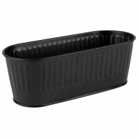 Pojemnik na sztućce 295x120x100 mm, czarny | APS, 11754