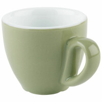 Filiżanka do espresso 0,2 l, zielona | APS, Snug