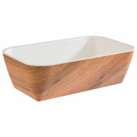 Miska bufetowa z melaminy GN 1/4, 1,8 l | APS, Crazy Wood