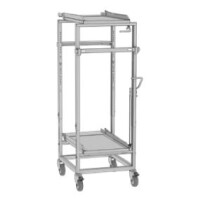 Wózek transportowy do stelaża ruchomego 561x842x1478 mm | RATIONAL, Combi-Duo