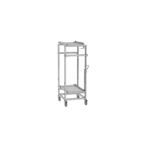 Wózek transportowy do stelaża ruchomego 773x961x1418 mm | RATIONAL, Combi-Duo