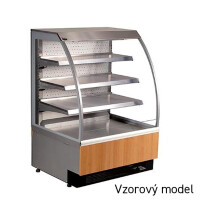 Samoobsługowa witryna chłodnicza ze stałym tyłem | JUKA, Vienna 120