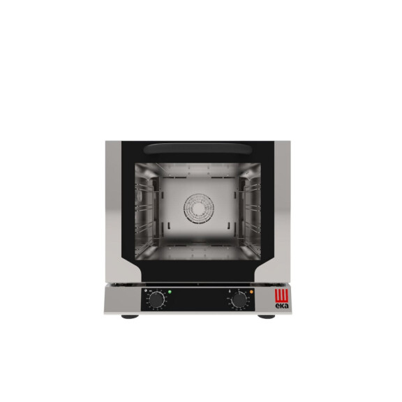 Piec konwekcyjny 4x 429x345 mm, sterowany elektromechanicznie, 3100W, 590x709x589 mm | EKA, Evolution Next