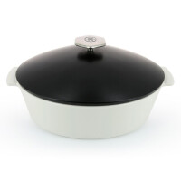 Garnek owalny z pokrywką 3,5 l Satin black | REVOL, Revolution 2
