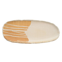 Talerz owalny 35x15 cm | VERLO, Samto