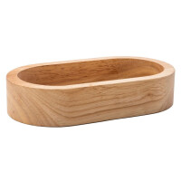 Taca owalna drewniana 18x10 cm mango | VERLO, V-D1011