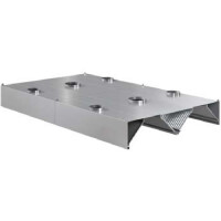 Okap centralny indukcyjny 3600x2400x450 mm | ASBER, CEHI-3624/2