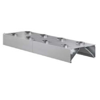 Okap przyścienny indukcyjny 3300x1100x450 mm | ASBER, WEHI-3311/2