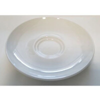 Porcelanowy spodek do filiżanki latte lub cappucino 16 cm | ARIANE, Amico