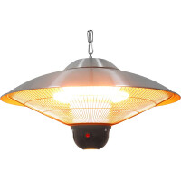 Lampa grzewcza wisząca ze zdalnym sterowaniem i oświetleniem led 2,1 kW | STALGAST, 692310