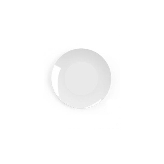 Porcelanowy talerz płaski bez rantu 25 cm | ARIANE, Style