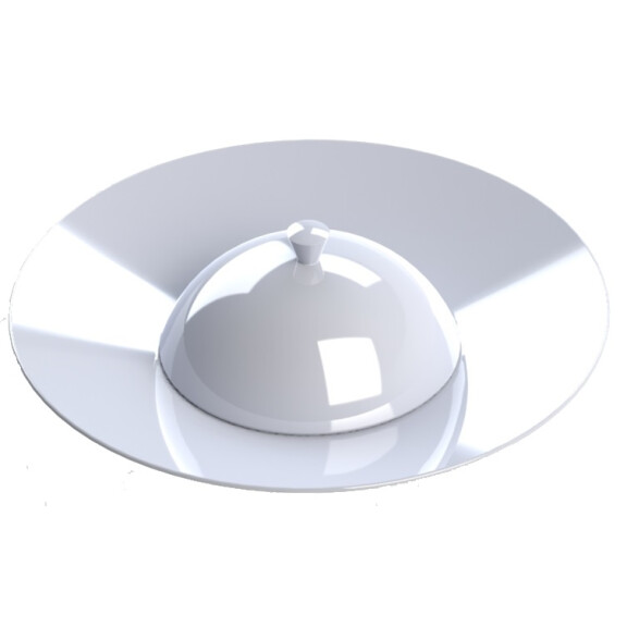 Porcelanowa pokrywka do talerza 28 cm | ARIANE, Style