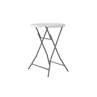 Stolik barowy okrągły – składany, średnica: 80 cm | HENDI, 810958