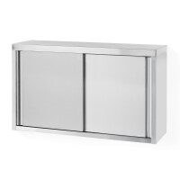 Szafka wisząca z drzwiami suwanymi – spawana 1000x300x600 mm | HENDI, Bistro Line