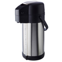 Termos stołowy z pompką i podstawką 3,0l | APS, Premium