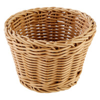 Beżowy, wysoki, okrągły koszyk 13 cm | APS, Profi Line