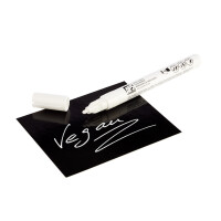 Białe, kredowe markery 13 cm | APS, 71490