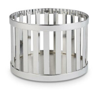 Koszyk z metalu, chrom o średnicy 15 cm | APS, Basket