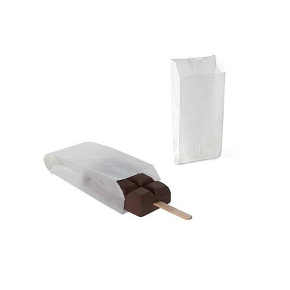 Torebki na lody na patyczku 6x13x3 cm, 200 szt. | SILIKOMART, Accessori & take away