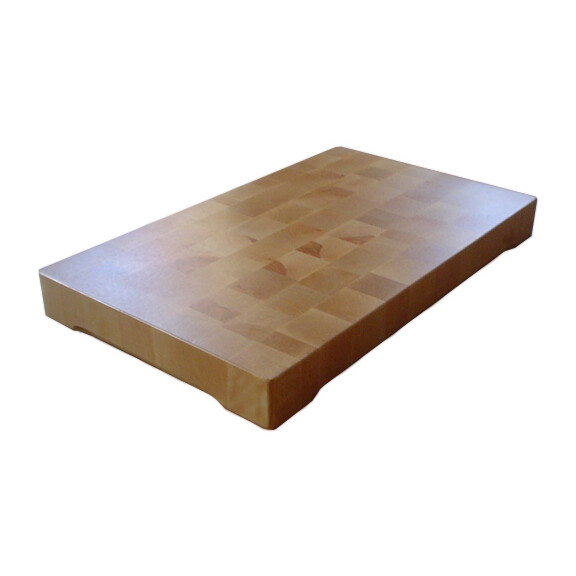 Deska kuchenna, drewniana do krojenia i siekania 30x25x5 cm | JANPOL, 120-30255