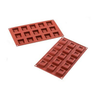 Forma silikonowa SF177 MINI DESSERT SQUARE kwadraty 38x38x13 mm | SILIKOMART, Square