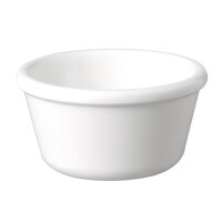Biała kokilka - miseczka z melaminy 0,11 l | APS, Casual