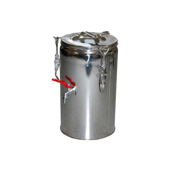 Nierdzewny termos gastronomiczny z kranem 5 l | REDFOX, TMK-5