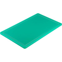Deska z polipropylenu z wycięciem 53x32,5x1,5 cm, zielona | STALGAST, 341532
