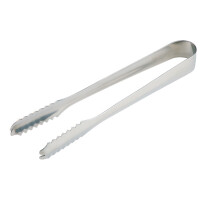 Szczypce nierdzewne do lodu 17,5 cm | APS, 75805