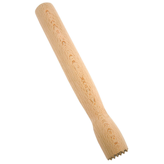 Muddler do owoców, drewniany o średnicy 2,5x21 cm | APS, 93180