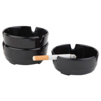 Popielniczka stołowa z melaminy o średnicy 8x30 mm, zestaw 3 szt. | APS, Casual