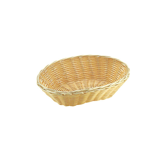 Owalny koszyk na bułki z polipropylenu 18x12x7 cm | APS, Basic
