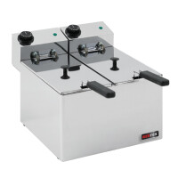 Frytkownica elektryczna, podwójna 5+5 l | REDFOX, EF-55E