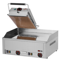 Steak grill chromowany, 1 płyta górna – 66x68x40 cm | REDFOX, KD-63 ED