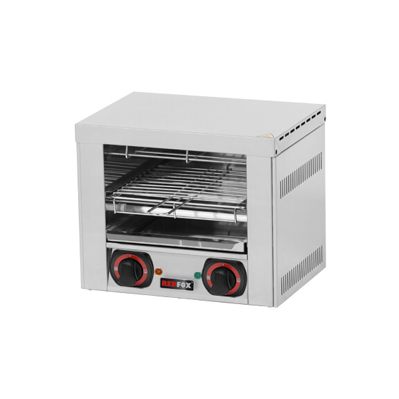 Toster jednopoziomowy 395x250x285 mm | REDFOX, TO-920 GH