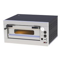Piec do pizzy, jednokomorowy – 1 x pizza 50 cm | REDFOX, E 4/50