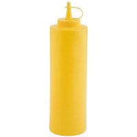 Dyspenser do sosów, żółty 650 ml | APS, 93155