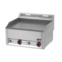Płyta grillowa elektryczna – gładka, 660x600x290 mm, 6 kW | REDFOX, FTH 60 EL