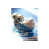 Foremka na desery i ciasta HSF07 HAPPY SUMMER – statki i kotwice | SILIKOMART, BabyFlex