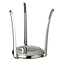 Podstawa bufetowa na miski, chromowana 21 cm | APS, King