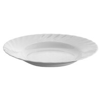 Biały talerz do zupy 22,5 cm | ARCOROC, Trianon