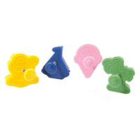Zestaw 4 wycinarek – CUTTER SUMMER, 47x47x18 mm | SILIKOMART, Baby Cutter